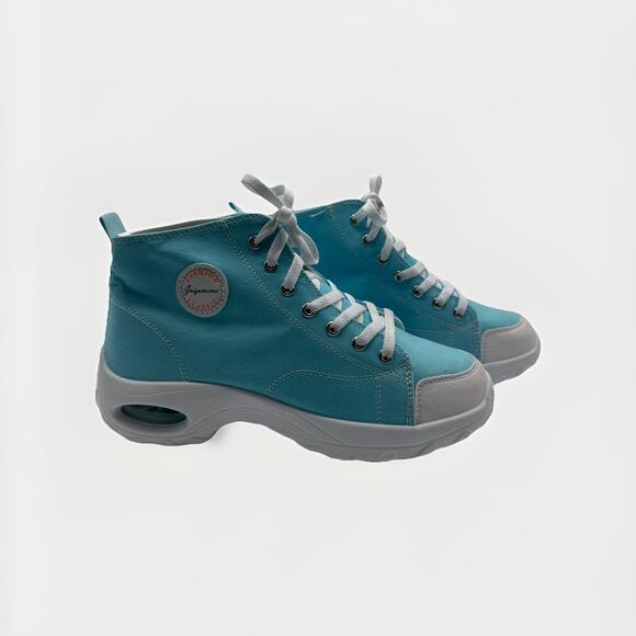 Shose Men Sneaker Lightweight Casual Size 10.5 Us /42 Ea Blue And White